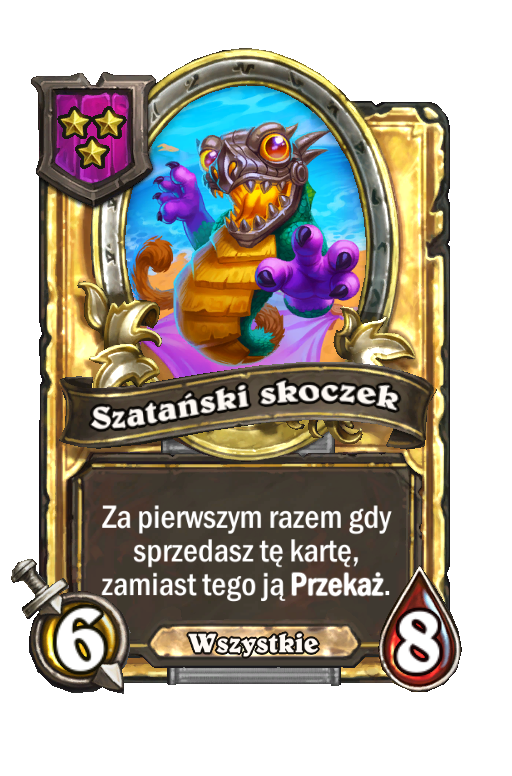 Szatański skoczek (złota)
