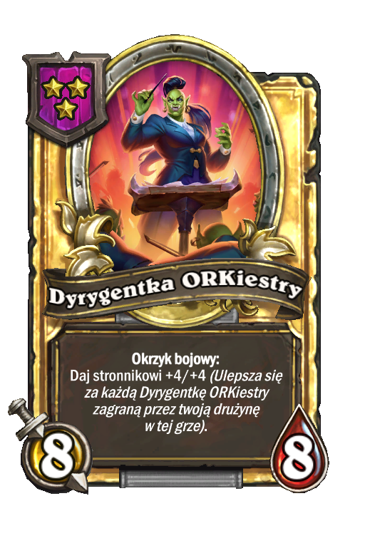 Dyrygentka ORKiestry (złota)