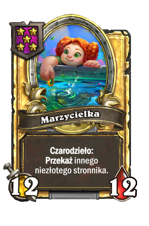 Marzycielka (złota)