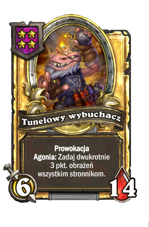 Tunelowy wybuchacz (złota)