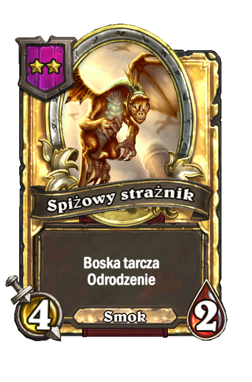 Spiżowy strażnik (złota)
