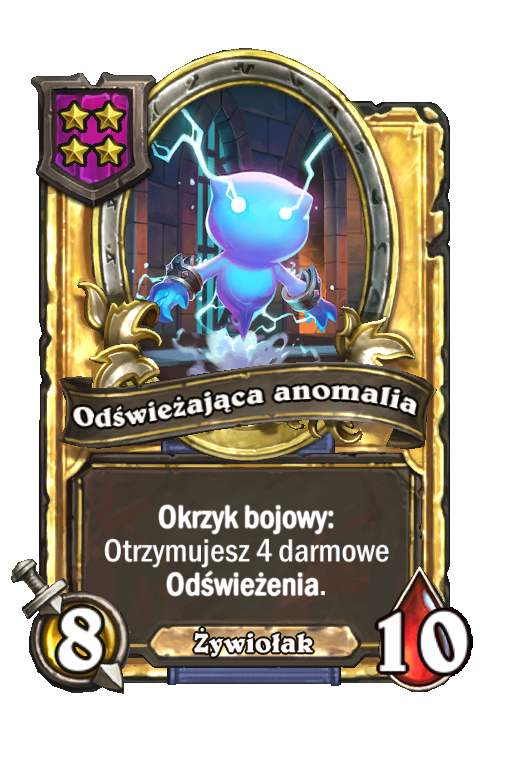 Odświeżająca anomalia (złota)