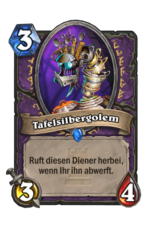 Tafelsilbergolem Eine Nacht In Karazhan Hearthstone Karten