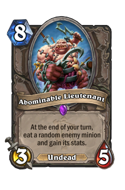 Abominable Lieutenant