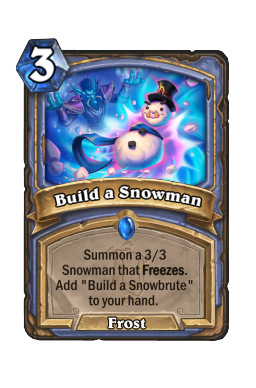 堆塑雪人