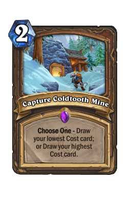 Capture Coldtooth Mine
