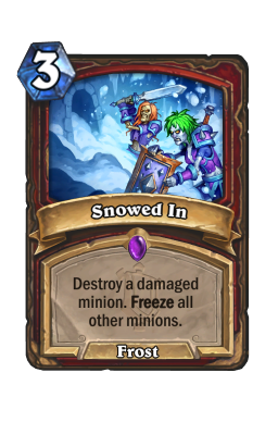 冰雪围困
