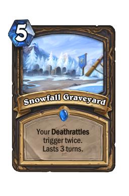 Snowfall Graveyard