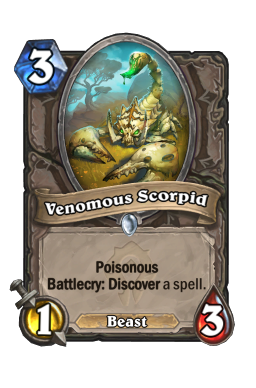 Venomous Scorpid