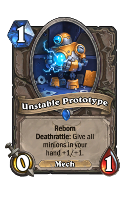 Unstable Prototype