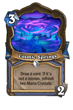 Cosmic Springs