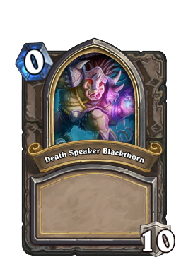 Death Speaker Blackthorn