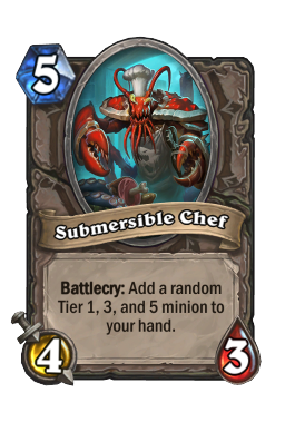 Chef sumergible