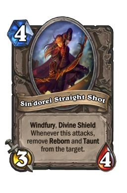 Sin'dorei Straight Shot