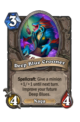 Deep Blue Crooner