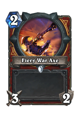 Fiery War Axe