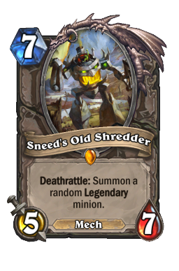 Sneed's Old Shredder