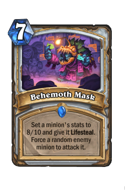 Behemoth Mask