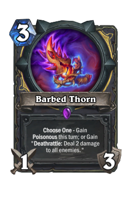 Barbed Thorn