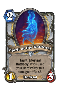 Spirit of the Kaldorei