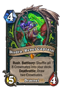 Dirdra, Rebel Captain