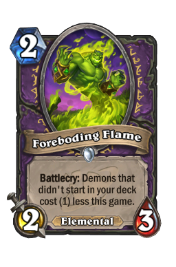 Foreboding Flame