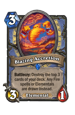 Blazing Accretion