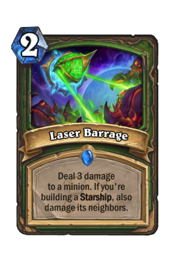 Laser Barrage