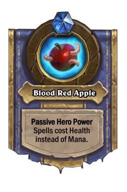 Blood Red Apple