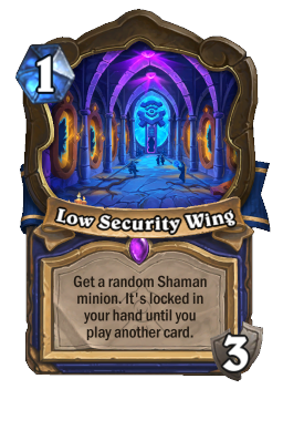 Low Security Wing