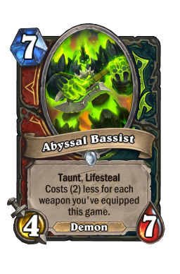 Abyssal Bassist