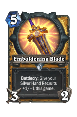 Emboldening Blade