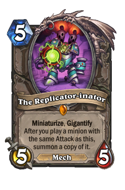 The Replicator-inator
