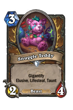 Snuggle Teddy