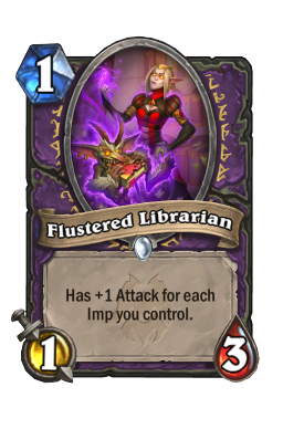 Flustered Librarian