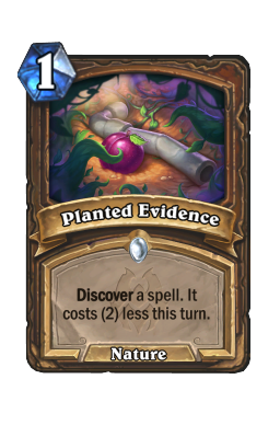 Planted Evidence