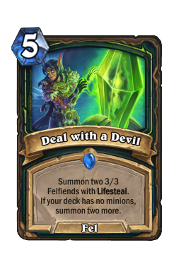 Deal with a Devil