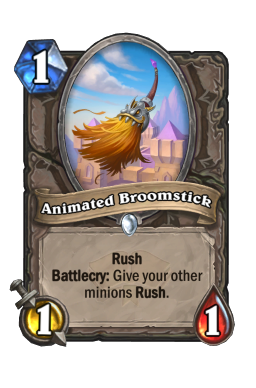 Animated Broomstick