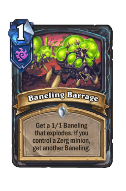 Baneling Barrage