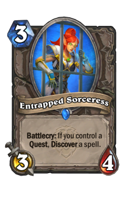 Entrapped Sorceress