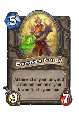 Evergreen Botani