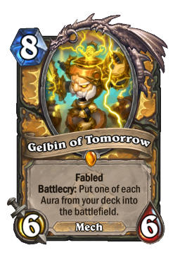 Gelbin of Tomorrow
