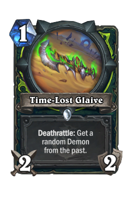 Time-Lost Glaive