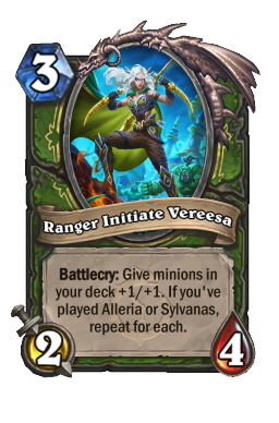 Ranger Initiate Vereesa