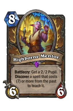 Highborne Mentor