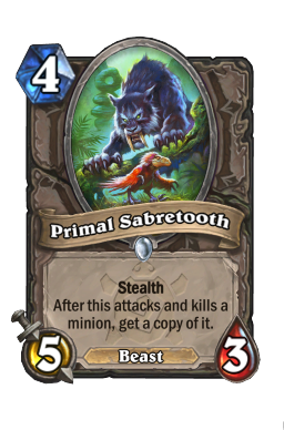 Primal Sabretooth