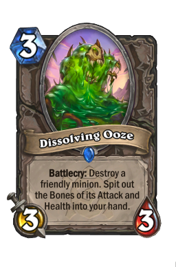 Dissolving Ooze