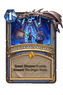The Forbidden Sequence
