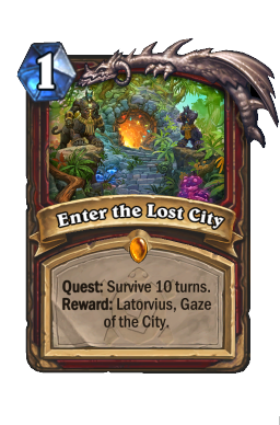 Enter the Lost City