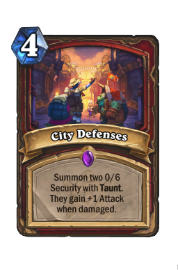 City Defenses